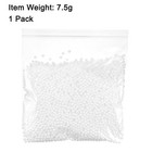 1 Pack 0 1  White Polystyrene Foam Beads Ball For Diy Crafts  Fillings