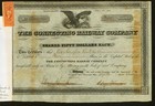 1868 J Edgar Thomson - Pennsylvania Railroad Baron Rare Signed Stock Certificate