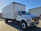 2011 Ford F-750 Sd 24ft Box Truck Cummins Allison Liftgate Ac 48k Low Mi One Own