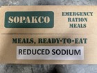 Sopakco Mre  Emergency Ration 16 Meals Reduced Sodium Ins  10 29 Hiking Prepping