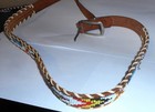Vintage Childs Beaded Leather Native American Indian Style