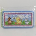 Little Suzy s Zoo Baby Wipes Travel Case Container Blue Bear Duck Plastic 1999