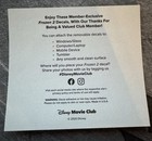 Frozen 2 Decal Anna Elsa Olaf Disney Movie Club Rare Disneyana Princess
