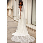 New Ivory 118 Inch Pearl Wedding Veil Cathedral Extra Long Embellished Bridal