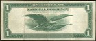 1918  1 One Dollar Green Eagle Philadelphia Federal Reserve Bank Note Fr 715