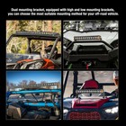 2-pack Universal Side Mounting Brackets Holder For Straight Curved Led Light Bar