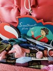 Vintage antique Grandma s Sewing Drawer Treasures Embroidery Box needle Cards
