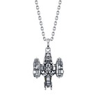 Star Wars X Rocklove New Razor Crest 3d Pendant Necklace - Sterling Silver