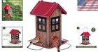 Squirrel Proof Bird Feeder For Outdoor Hanging metal Bird Seed Feeder