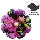 Wrist Pin Needle Cushion Pincushion Floral Flower With Adjustable Elastic Str   