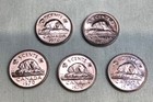 1970 Canada Nickel 5   Five Cents 5 Cent Nickels Coin Canadian Coins  05