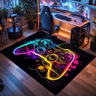Gaming Rug - Gamer Carpet For Game Room Boys Bedroom - 36x24 Inches 