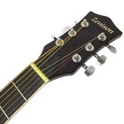 Acoustic Electric Resonator Guitar Sunburst Mahogany Traditional Round Neck With