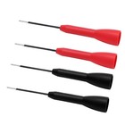 2pcs Test Probe Insulation  Simple  1mm Multimeter Needle