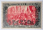 Travelstamps  Germany Morocco Op Stamps 6 Per  25cts On 5m Mint Og H Wmk  14 1 2