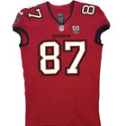 Payne Durham Game Worn 9 15 25 Photo Matched Buccaneers            Nfl Jersey V Texans