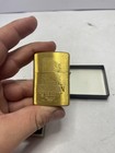 Vintage Zippo Great American Train Brass Lighter Collectible Usa Made Boxed Xi