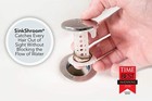 Sinkshroom   Chrome Award-winning Drain Hair Catcher Strainer Snare By Tubshroom