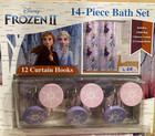 Frozen 2 Bath Set  Rug  Shower Curtain  Hooks  Kids Bath Set  14 Piece