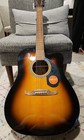 Fender Squier Dreadnought Acoustic Guitar Sunburst Learn-to-play Bundle W gigbag