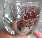 Cheyenne Saloon Opera House Orlando Florida Church Street Station Glass Goblet