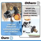 Propane Heater Regulator F237314 For Mr  Heater Tank Top Heater Parts