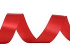 1 Inch X 25 Yards Double Faced Red Satin Polyester Ribbon Diy Craft Gift Wrap