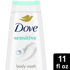 Dove Sensitive Skin Liquid Body Wash Hypoallergenic   Sulfate Free  11 Oz