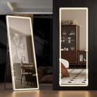 Full Length Mirror 71  X 26  With Lights Led Floor Mirrors For Bedroom Cloakroom