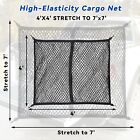 Cargo Net For Pickup Truck Bed Heavy Duty Net Mesh Organizer  4 x4  To 7 x7 