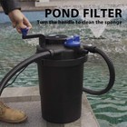 2100 Gal Pond Pressure Bio Filter W  13w Uv Sterilizer Light Koi Fish Etl Listed