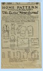 Ladies Home Journal 3284  1920s Uncut Girls Dress Size 10 Vintage Sewing Pattern