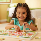Melissa   Doug Hide And Seek Farm Wooden Activity Board With Barnyard Animal Mag