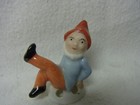 Gnome Drip Catcher Porcelain Vintage German  a2