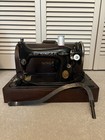 1928 Singer 99 Sewing Machine In Bentwood Case  untested  Parts repair