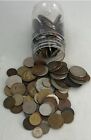 World Foreign Over 150 Assorted Coin Bulk Mixed Lot Collection Unsearched W  Jar