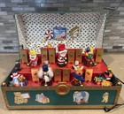 Vintage 1994 Mr Christmas Santa   s Music Animated Toy Chest W  Box 35 Songs Works