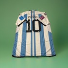 Leo Messi Hand Signed Argentina Jersey 2022  Fifa World Champions Global Coa