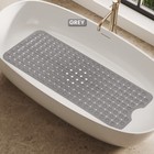 Non-slip Bath Tub Mat  40 X 16 inch Extra Long Antibacterial Bathroom Shower Mat