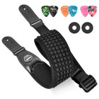 Guitar Strap Electric Guitars   Bass Belt 3 5  Wide Neoprene Padded Adjustable