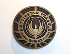 Battlestar Pegasus Logo Sign Prop