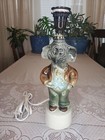 Vintage 1960 Republican Jim Beam Decanter Elephant Lamp Works 14 5  Tall
