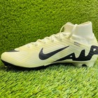 Nike Zoom Mercurial Superfly 9 Elite Fg Mens Size 7 5 Yellow Black Soccer Cleats