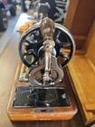 Vintage Singer Sewing Machine With Case 201k 1952 Eh441364 Hand Crank Rare
