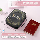 Procase Bible Cover Case  Large Capacity Bible Holder Carrier Journal Case With 