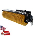 Performance 72  Skid Steer Hydraulic Angle Broom Sweeper  Superior Cleaning