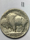 1913-d Type 2 Buffalo Nickel   very Good  Condition   11  Rare Key Date