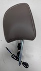 Oem   New Gmc Headrest  Rear Infotainment Dvd Player Brown W  White Stitch