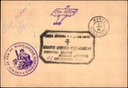 Madagascar 1944 First Airmail Grande Comore Registered Card