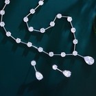 Wedding Bridal  Cz Jewelry Set Zirconia Necklace Earrings Set
